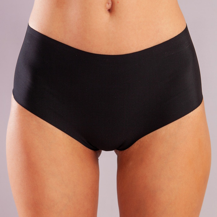 Golshan Girdle İnvisible Slip, İz Yapmayan Görünmez Lazer Kesim Siyah Külot