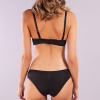 Golshan Gala Balconette Foam Cup Lace Bra, Siyah Konforlu ve Şık Sütyen, Strapless