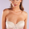 Golshan Gala Balconette Foam Cup Lace Bra, Ten Konforlu ve Şık Sütyen, Strapless