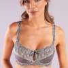 Golshan Giselle Half Padded Bra, Gri Toparlayıcı  Konforlu ve Şık Sütyen
