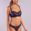Golshan Giselle Half Padded Bra, Mor Renk Toparlayıcı  Konforlu ve Şık Sütyen