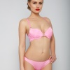 Golshan Githa Foam Cup Push Up Bra,Neon Pembe Renk Straplez Konforlu ve Şık Sütyen