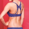 Golshan Githa Foam Cup Push Up Bra,Saks Mavi Straplez Konforlu ve Şık Sütyen