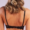 Golshan Glorin Foam Cup Push Up Bra,Siyah Renk Straplez Konforlu ve Şık Sütyen
