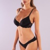 Golshan Glorin Foam Cup Push Up Bra,Siyah Renk Straplez Konforlu ve Şık Sütyen