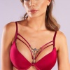 Golshan Gorbus Foam Cup Push Up Bra, Şarap Renk  Konforlu ve Şık Sütyen
