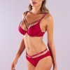 Golshan Gorbus Foam Cup Push Up Bra, Şarap Renk  Konforlu ve Şık Sütyen