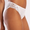 Golshan Goldy Mini Slip, Kadın Dantelli Ekru Külot