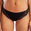 Golshan Goldy Mini Slip, Kadın Dantelli Siyah Külot