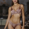 Golshan Giorgia Mini Slip,Brezilyan Kadın Dantelli Vizon Külot