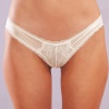 Golshan Glorin Mini Slip, Kadın Dantel Kenarlı Micro Ten Külot