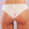 Golshan Glorin Mini Slip, Kadın Dantel Kenarlı Micro Ten Külot