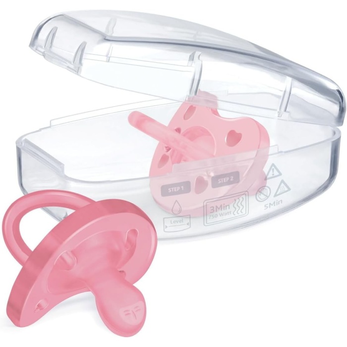 Chicco PhysioForma Soft 2li Silikon Emzik 6-16 Ay Kız