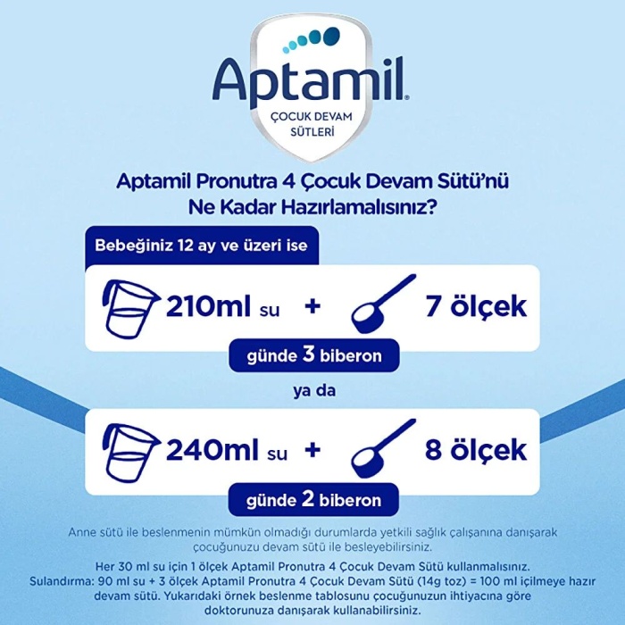 Aptamil 4 Çocuk Devam Sütü 1000 gr