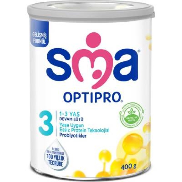 Sma Optipro Probiyotik 3 Bebek Devam Sütü 400 gr 1-3 Yaş