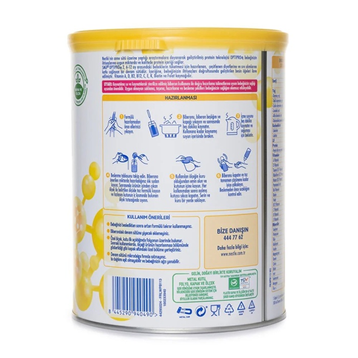 Sma Optipro Probiyotik 2 Bebek Devam Sütü 800 gr 6-12 Ay
