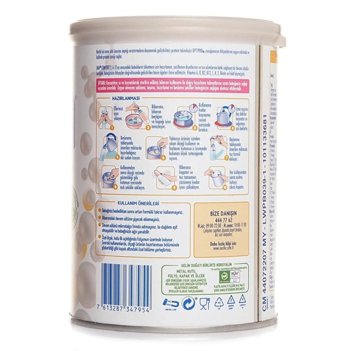 Sma Comfort 2 Devam Sütü 400 gr 6-12 Ay