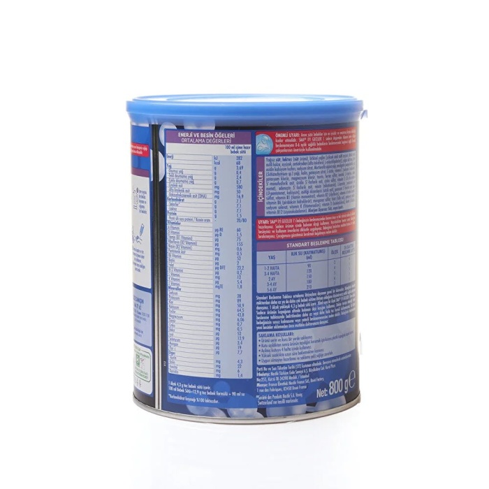 Sma İyi Geceler 1 Bebek Sütü 800 gr 0-6 Ay