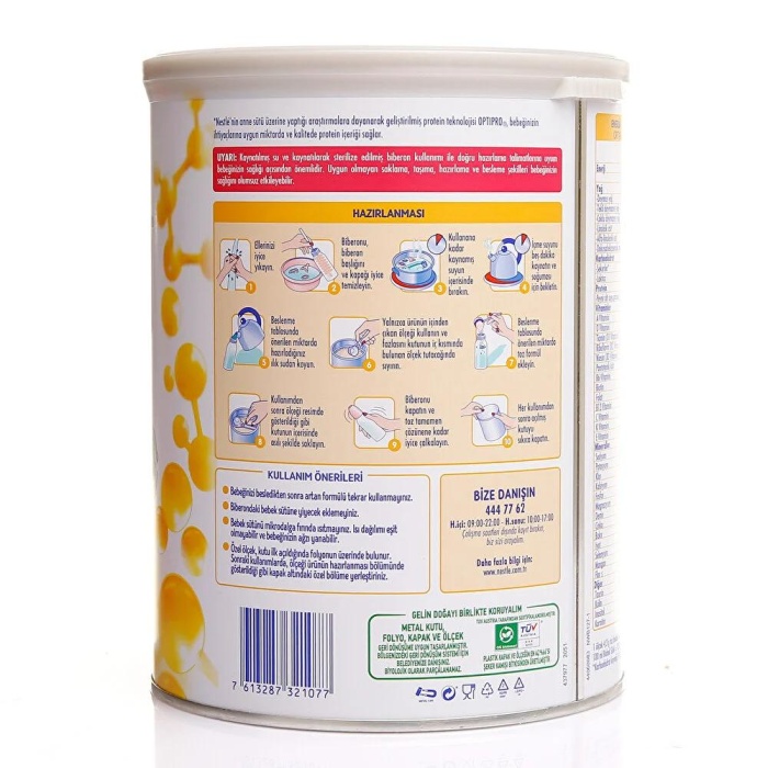 Sma Optipro Probiyotik 1 Bebek Sütü 800 Gr 0-6 Ay