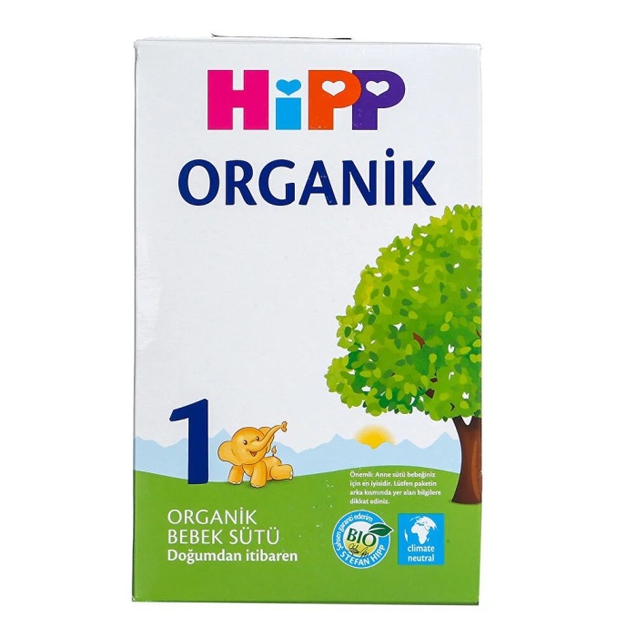 Hipp 1 Organik Bebek Sütü 600 gr 0+ Ay