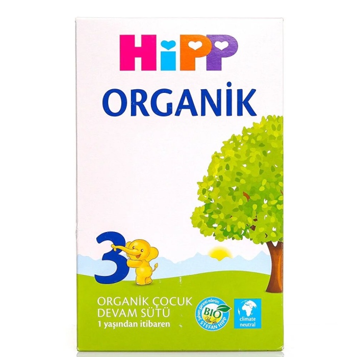 Hipp 3 Organik Çocuk Devam Sütü 600 gr 1+ Yaş