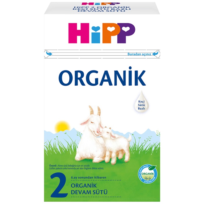 Hipp 2 Organik Keçi Sütü Bazlı Devam Sütü 400 gr