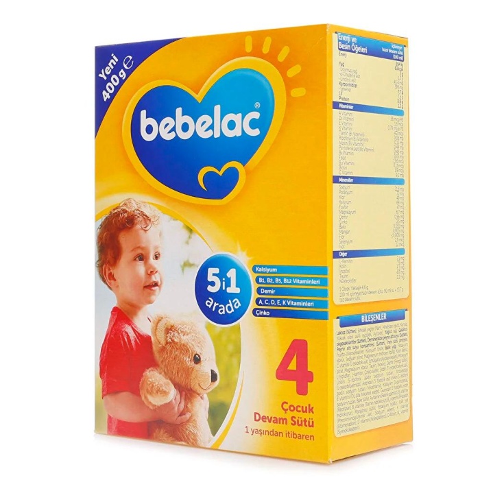 Bebelac 4 Çocuk Devam Sütü 400 Gr