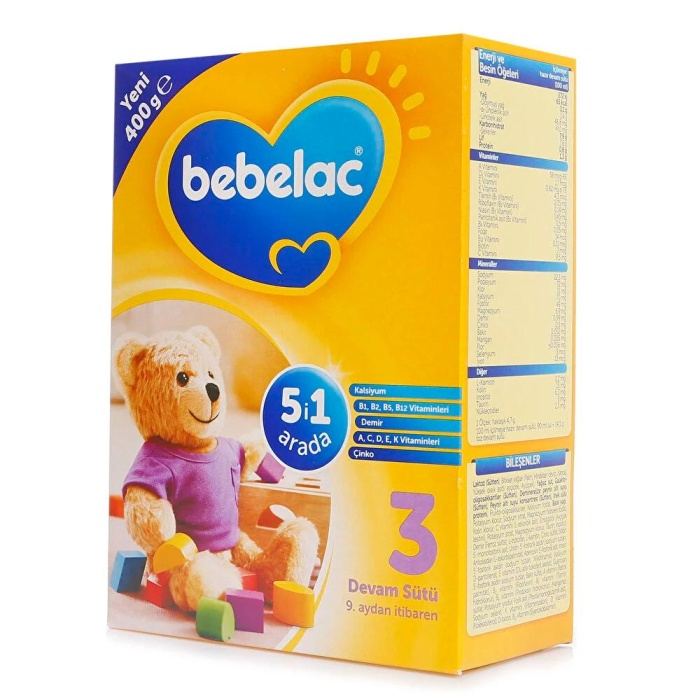 Bebelac 3 Çocuk Devam Sütü 400 Gr