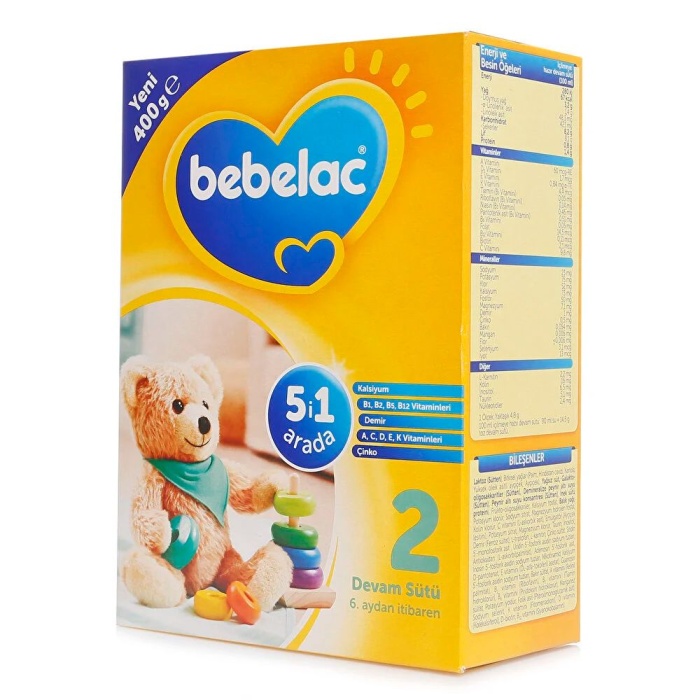 Bebelac 2 Çocuk Devam Sütü 400 Gr
