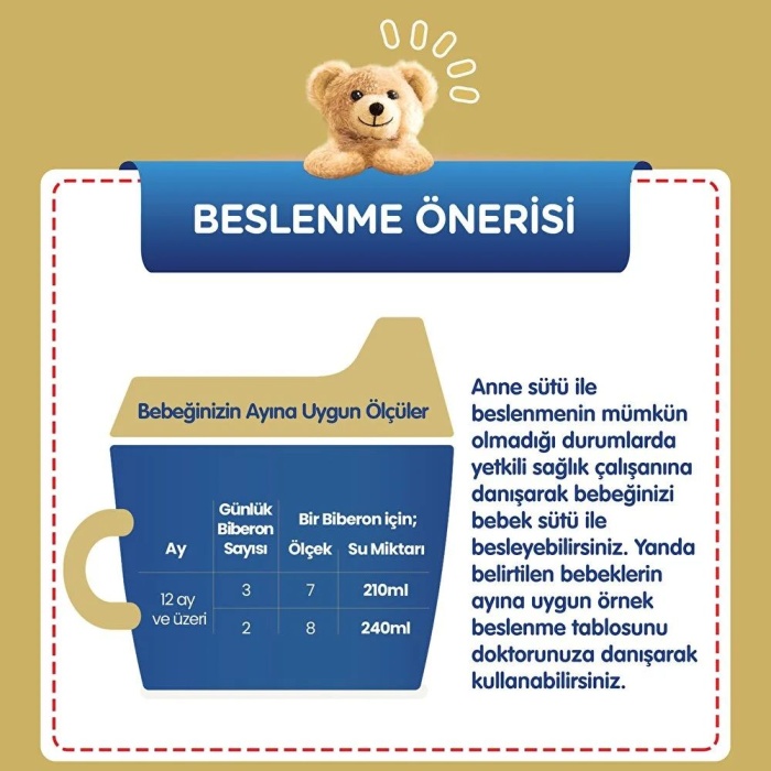 Bebelac Gold 3 Çocuk Devam Sütü 350 gr 1+ Yaş
