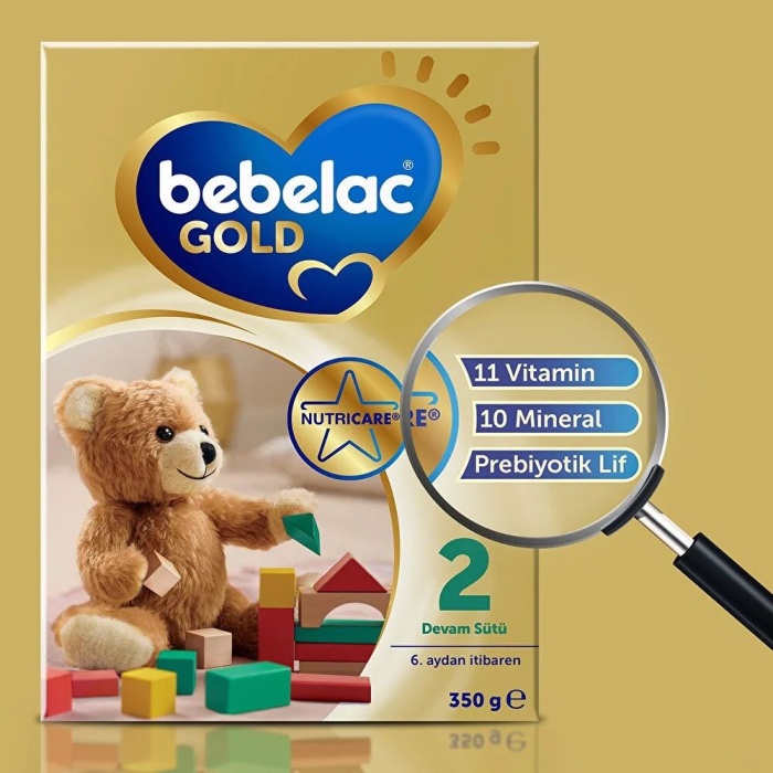 Bebelac Gold 2 Devam Sütü 350 gr 6-12 Ay