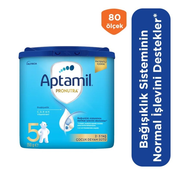 Aptamil 5 Çocuk Devam Sütü 350 gr 2 Yaş+ Akıllı Kutu