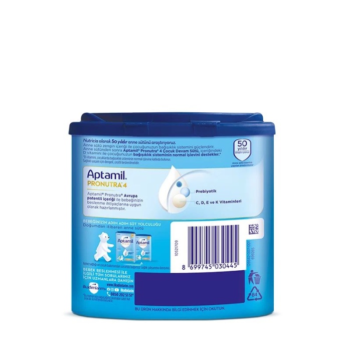 Aptamil 4 Çocuk Devam Sütü 350 gr 1 Yaş+ Akıllı Kutu
