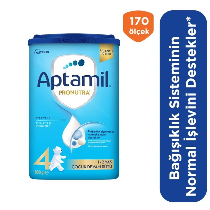 Aptamil 4 Çocuk Devam Sütü 800 gr 1 Yaş+ Akıllı Kutu