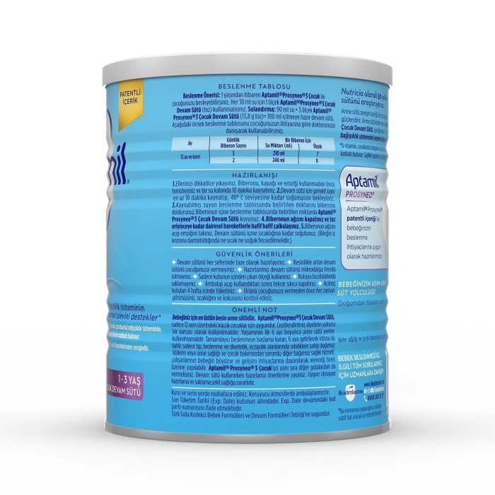 Aptamil Prosyneo 3 Devam Sütü 800 gr 1 Yaş+