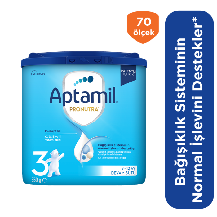 Aptamil 3 Devam Sütü 350 gr 9-12 Ay Akıllı Kutu