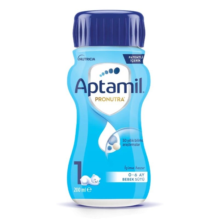 Aptamil 1 Bebek Sütü İçime Hazır 12x200ml 0-6 Ay
