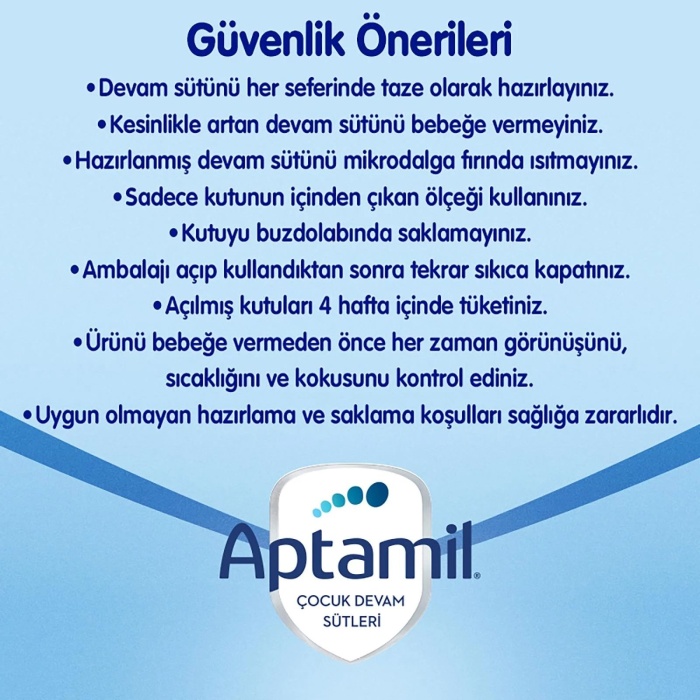 Aptamil 2 Devam Sütü 350 gr 6-9 Ay Akıllı Kutu
