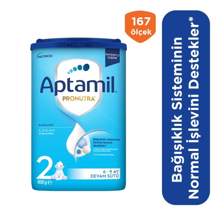 Aptamil 2 Devam Sütü 800 gr 6-9 Ay Akıllı Kutu