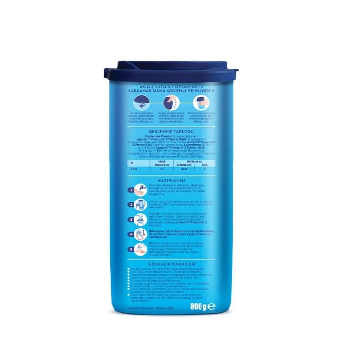 Aptamil 2 Devam Sütü 800 gr 6-9 Ay Akıllı Kutu