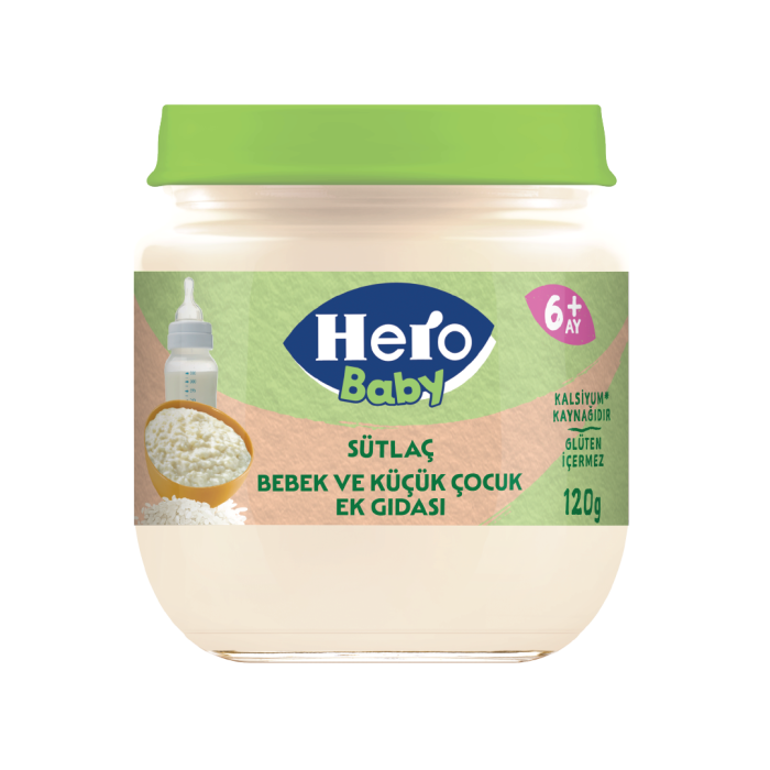 Hero Baby Sütlaç Kavanoz Mama 120 gr
