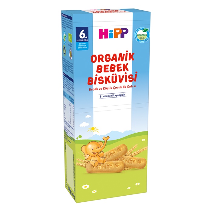 Hipp Organik Bebek Bisküvisi 180 gr