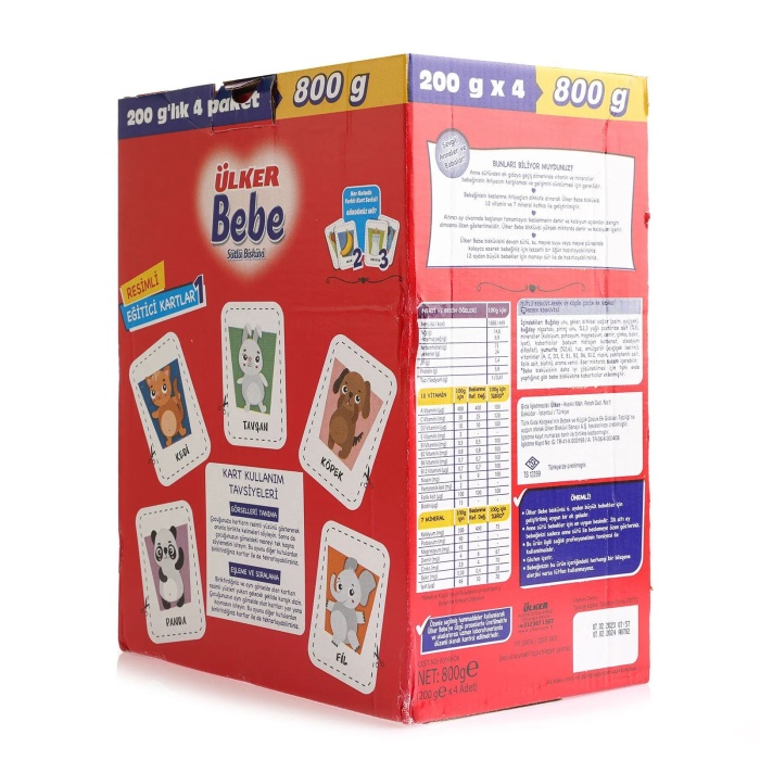 Ülker Bebe Bisküvisi 800 gr