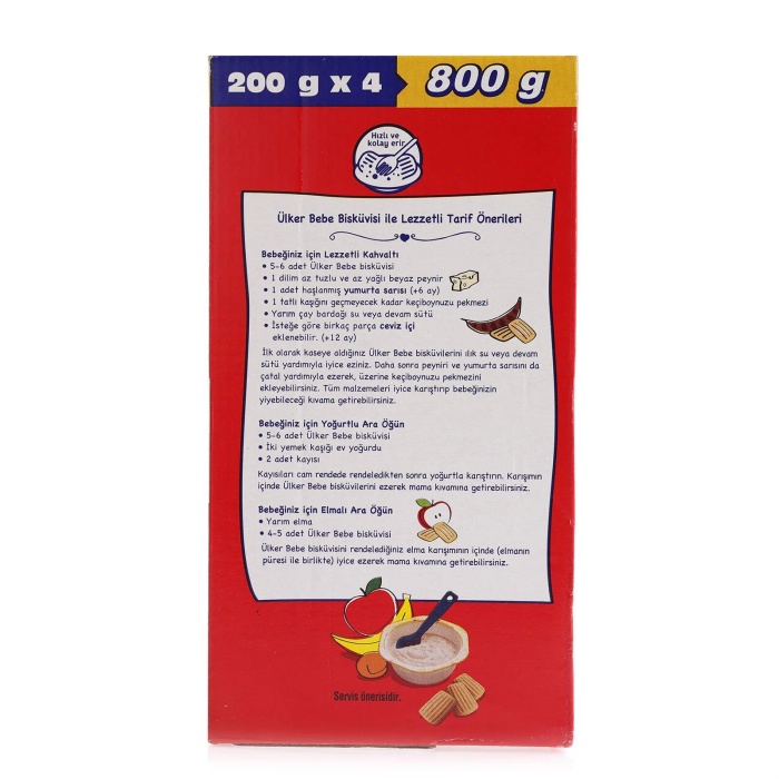 Ülker Bebe Bisküvisi 800 gr