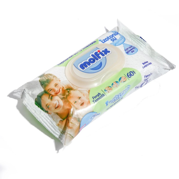 Molfix İzotonik Sulu Bebek Islak Mendil 3x60 Adet