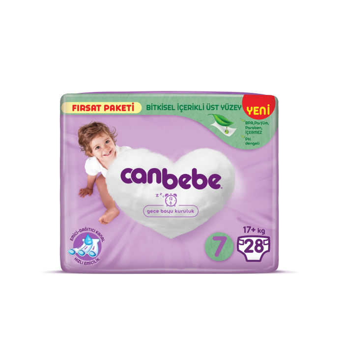 Canbebe Fırsat Paketi 7 Numara 28 Adet