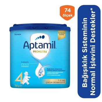 Aptamil 4 Çocuk Devam Sütü 350 gr 1 Yaş+ Akıllı Kutu
