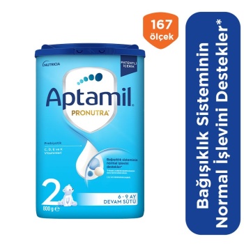 Aptamil 2 Devam Sütü 800 gr 6-9 Ay Akıllı Kutu