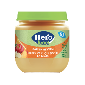 Hero Baby Karışık Meyveli Kavanoz Mama 125 gr
