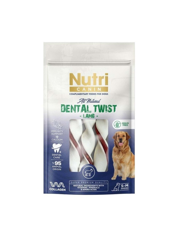 Dental Twist Kuzulu Köpek Ödülü S-m 80 gr